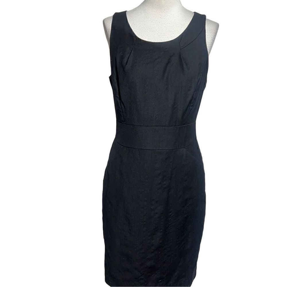 J. Crew Super 120's Little Black Dress Sleeveless and Fitted Size Small
